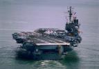 Flight Deck, Aircraft, fantail, USS Constellation CV-64, Kitty Hawk-class supercarrier