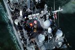 USS Antietam (CG-54), Ticonderoga-class guided missile cruiser, USN, United States Navy, Ship, Fleet Week San Francisco, October 12, 1997, MYNV10P05_03B