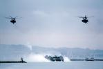 Hovercraft, USN, United States Navy, Sikorsky CH-53E Super Stallion, flight, flying, urban warfare training, Operation Kernel Blitz