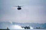 Hovercraft, Sikorsky CH-53E Super Stallion, flight, flying, urban warfare training, Operation Kernel Blitz
