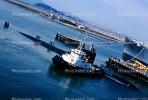 USS Topeka (SSN 754), Nuclear Powered Sub, American, USN, Delta Deanna Tugboat, Tractor Tug