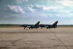Grumman F-11 Tiger, Blue Angels, Number-5, Number-6, MYNV12P12_10.0360