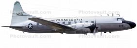 141015, Convair C-131F Samaritan, photo-object, object, cut-out, cutout, NAS, R-2800