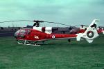 XX451, RN Gazelle HT.2, 58 Helicopter, Royal Navy, May 1987