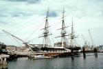USS Constitution, Rigging, Mast, dock, harbor, MYNV17P13_07