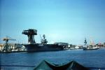 dock, harbor, cranes, USN, United States Navy Shipyard, 1987, 1980s, MYNV18P03_09
