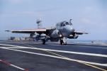 Prowler Lands on the USS Abraham Lincoln, CVN-72