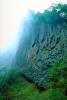 Basalt Columns, Cliff, Fog, Rock, Nikko