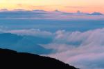 Mount Fuji, volcano, Fog, Clouds, NAJV01P06_15.1270