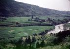 Rice Paddies, River, Mountain, Hills, Kuyushu, NAJV01P09_12