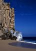 Rocks, Beach, Sand, waves, Pacific Ocean, NBMV01P14_13
