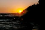 Pacific Ocean, sunset, waves, NBSV01P02_07.1273