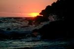 Pacific Ocean, sunset, waves, NBSV01P02_08.1273