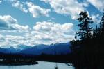 forest, mountains, lake, clouds, water, NCAV01P15_08