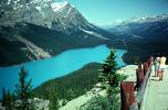 Peyto Lake, glacier-fed lake, Banff National Park, Canadian Rockies