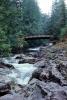 Arch Bridge, Little Qualicum Falls Park, River, forest, rocks, NCBV01P04_17