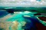 Coral, Island, Forest, Trees, Barrier Reef, Pacific Ocean, shore, shoreline, coast, NDCV01P14_11.1275