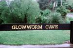 Glowworm Cave Signage, Sign
