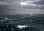 Seascape, whitecaps, sea, ocean, stormy, windy, Rough Ocean, Turbulent Waves