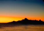 Sunset, Island of Moorea, Pacific Ocean, NDPV01P03_01.1277
