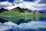 Clouds, Water, Reflection, Island of Moorea, NDPV02P01_07B