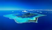 Coral Reefs, Island of Bora Bora, NDPV02P12_03B