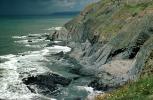 Cliffs, Clarach Bay near Aberystwyth, Wales, NEEV01P05_05