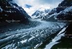 Mer De Glace, Alps, Chamonix, 1950s