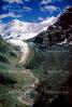 Furgg Glacier, Mountains, Valley, Moraine, Schwarzsee, 1950s