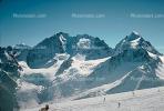 Snow, Ice, Mountain Peak, Glacier, Gornergratt, 1950s, NESV01P04_16.2850