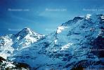 Monch, Jungfrau, Snow, Ice, Mountain Peak, Glacier, Muren, 1950s, NESV01P04_18