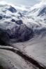 Confluence of two Glaciers, Moraine, Gorner Glacier (left), Grenz Glacier (right), NESV01P06_16