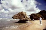 Ancient Coral Formations, Beach, Sand, Ocean, Strolling, Clouds, Mushroom, NIRV01P01_03
