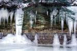 Frozen Waterfall, Ice Texture, Ice Form, Shape, NLOV01P03_11