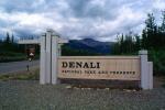 Denali National Park and Preserve Road Sign, NNAV01P06_17