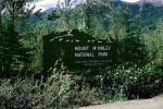 Mount McKinley National Park, signage, marker, NNAV03P15_17