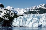 Mergerie Glacier, Mountains, Coast, Coastline, Glacier Bay