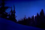 Moon Rise, Crater Lake National Park, water