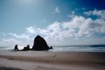 Rock, Outcrops, Pacific Ocean, Cannon Beach, Oregon, Haystack Rock, NNOV01P02_11.0932