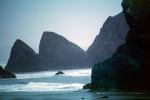 Pacific Ocean, Seascape, Rock, Outcrops, Waves, Shore, NNOV01P06_02