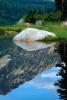 Reflecting rock, lake, pond, reflection, boulder, water, NNTV02P14_02.0936
