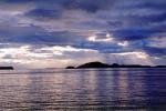 San Juan Islands, Cluds, Reflection, Puget Sound