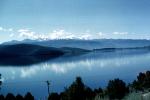 Reflection, lake, mountain range, water