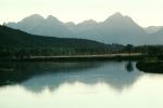 Jenny Lake, Mount Moran, water, NNWV01P02_07