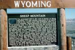 Sheep Mountain Sign, Signage