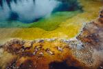 Extremophile, layers of color, Geyser, Geothermal Feature, activity, NNYV04P13_01.0940
