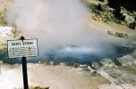 Beryl Spring, Hot Spring, Geothermal Feature, activity