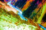 Yellowstone River, The Grand Canyon of the Yellowstone, psyscape