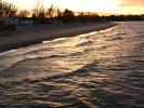 Waves, Shore, Sand, Beach, south shore of Lake Ontario, Great Lakes, Sodus Bay, Wayne County, New York, water, NOCD01_027