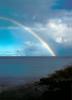 Rainbow over the Pacific Ocean, Maui